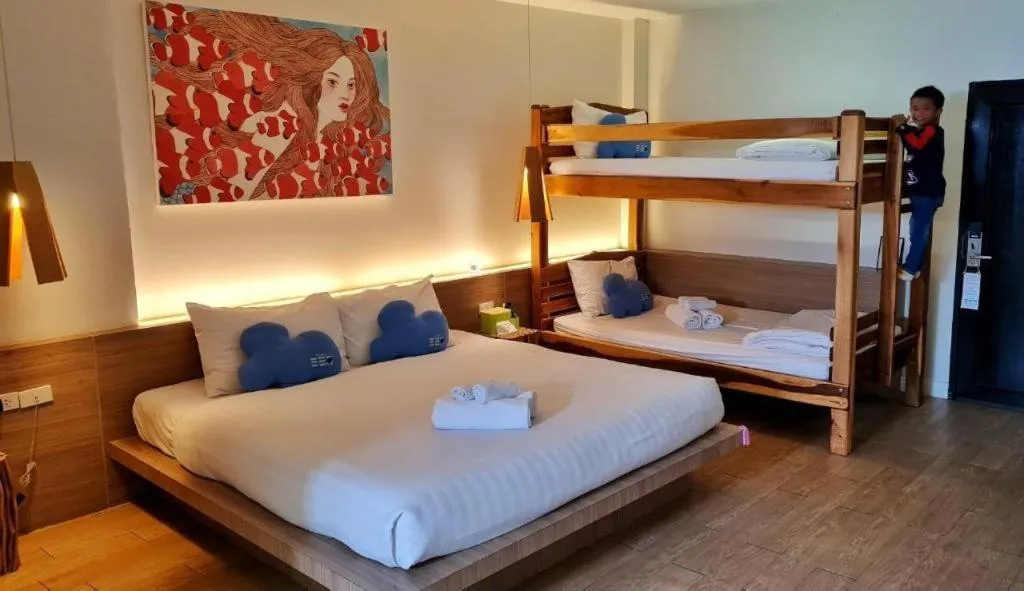 Bed in The Bed Hotel Hatyai