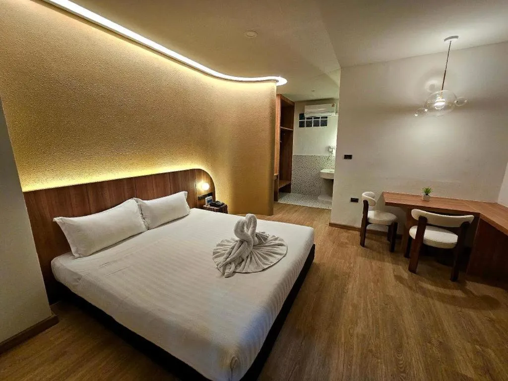 Bed in The Bed Hotel Hatyai