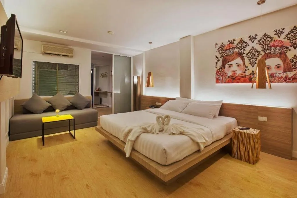 Bed in The Bed Hotel Hatyai