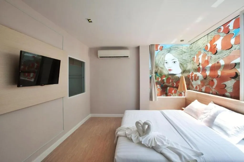 Bed in The Bed Hotel Hatyai