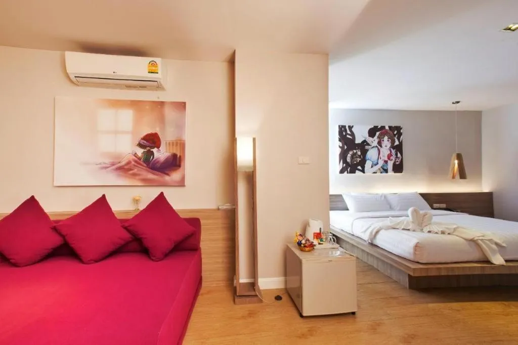 Bed in The Bed Hotel Hatyai