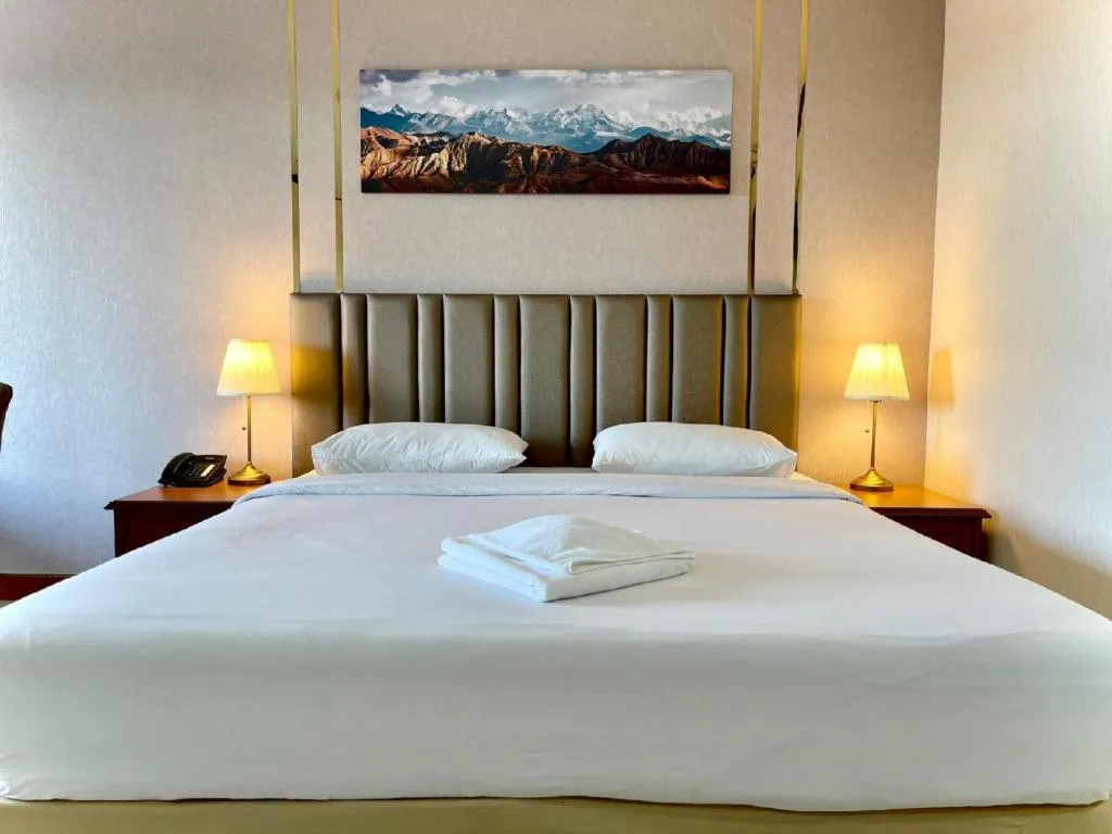 Bed in Pinehurst Golf Club and Hotel