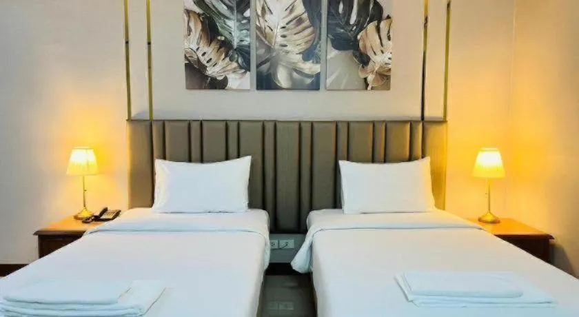 Bed in Pinehurst Golf Club and Hotel