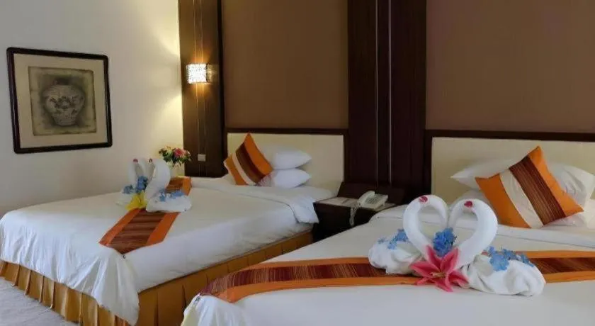 Bed in Pinehurst Golf Club and Hotel