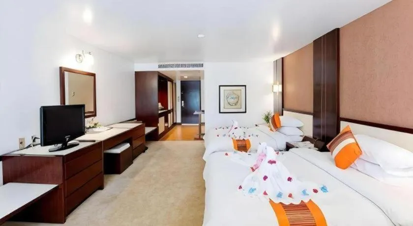 Bed in Pinehurst Golf Club and Hotel