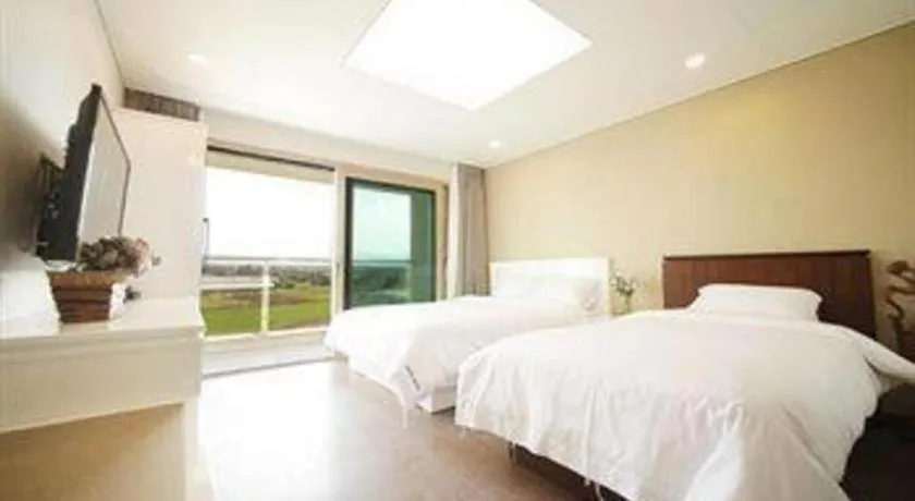 Bed in Sea View Hotel