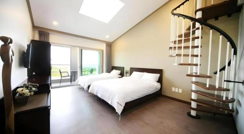 Bed in Sea View Hotel