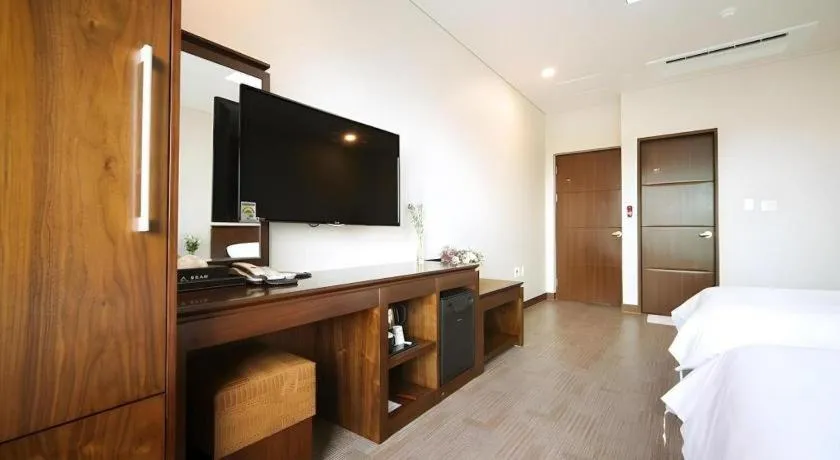 Bed in Sea View Hotel