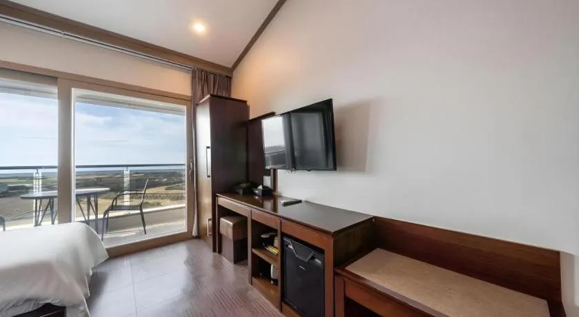 Bed in Sea View Hotel