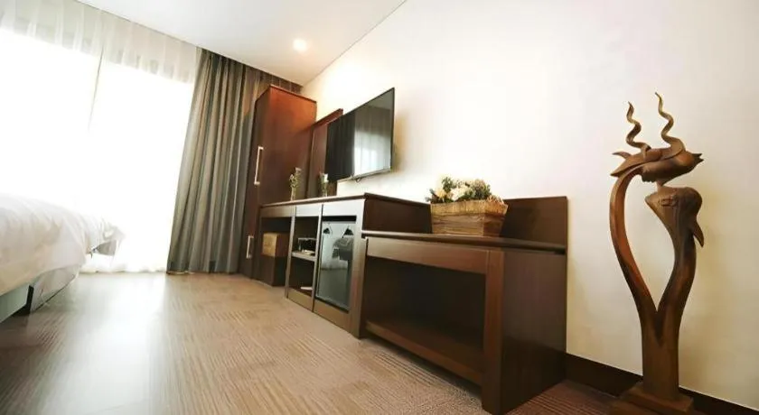 Bed in Sea View Hotel