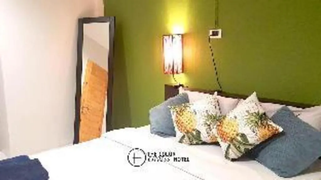 Bed in The Color Express Hotel