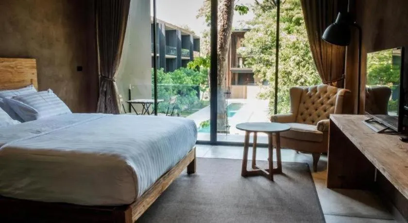 Bed in Monaz River Kwai Kanchanaburi