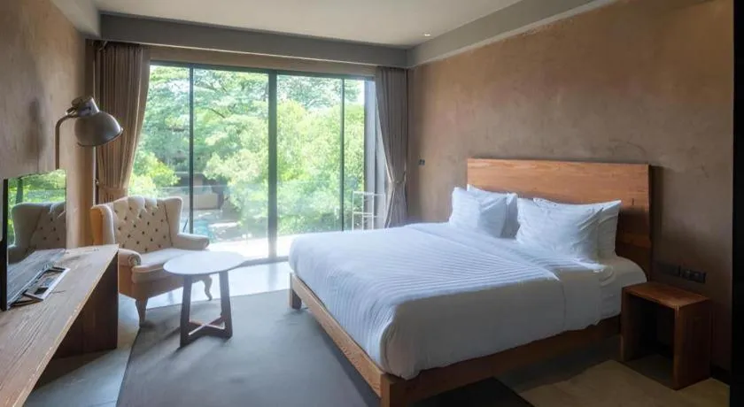 Bed in Monaz River Kwai Kanchanaburi