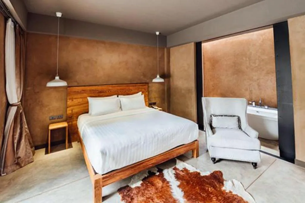 Bed in Monaz River Kwai Kanchanaburi