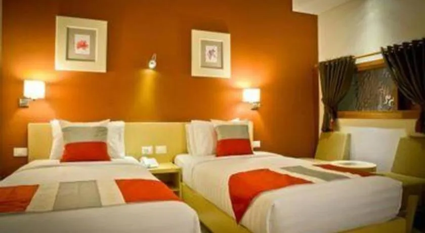 Bed in Hotel Tibera Taman Cibeunying