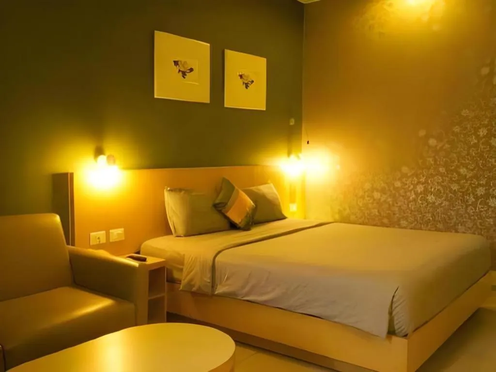 Bed in Hotel Tibera Taman Cibeunying