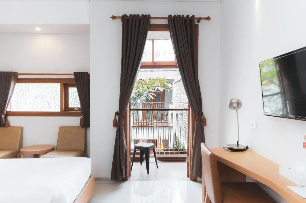 Bed in Hotel Tibera Taman Cibeunying