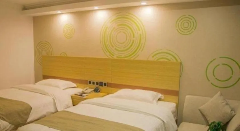 Bed in GreenTree Inn Qingyuan Qinghe Avenue Branch