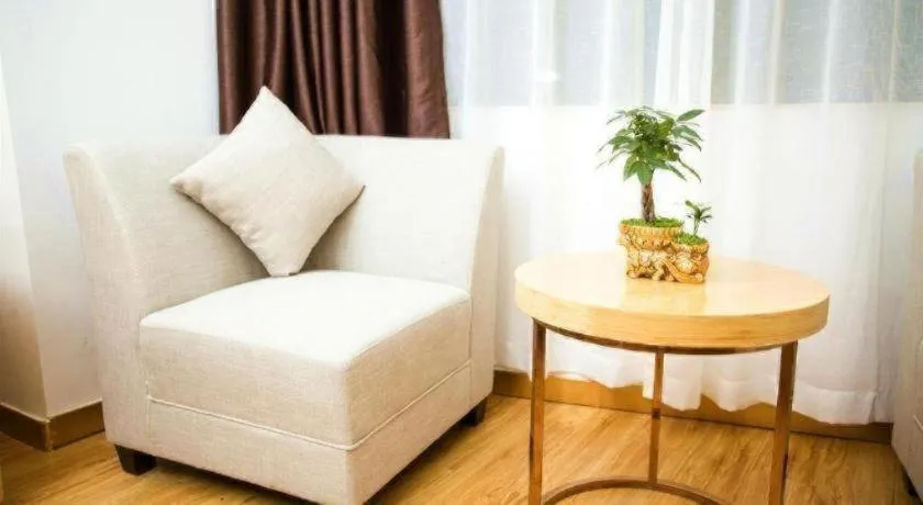 Bed in GreenTree Inn Qingyuan Qinghe Avenue Branch