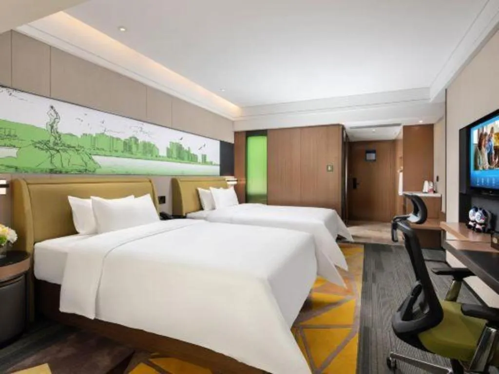 Bed in Hampton by Hilton Zhuhai Doumen