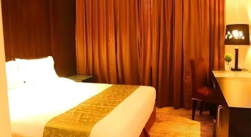 Bed in Yitel Collection Beijing Capital Airport New International Exhibition