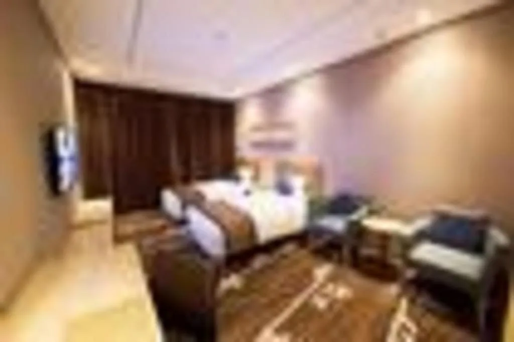 Bed in Yitel Collection Beijing Capital Airport New International Exhibition
