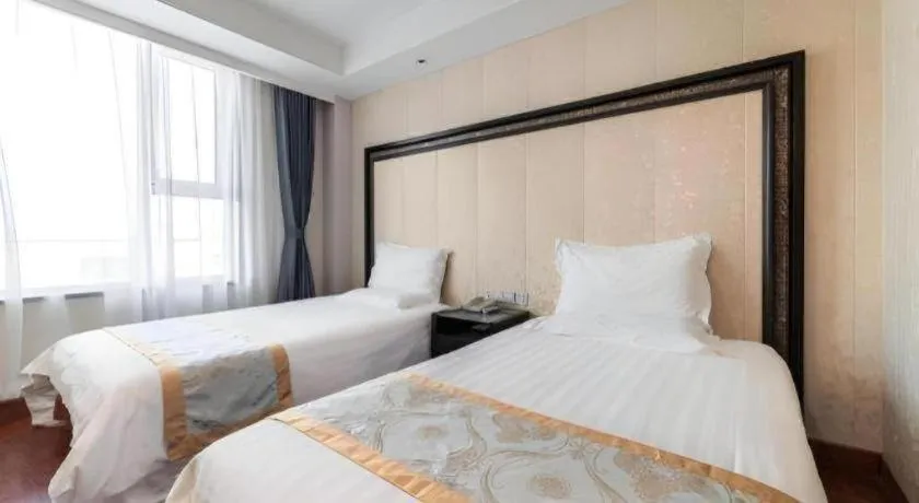 Bed in Yitel Collection Beijing Capital Airport New International Exhibition