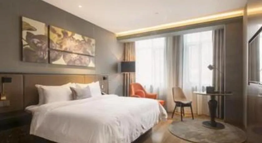 Bed in Yitel Collection Beijing Capital Airport New International Exhibition