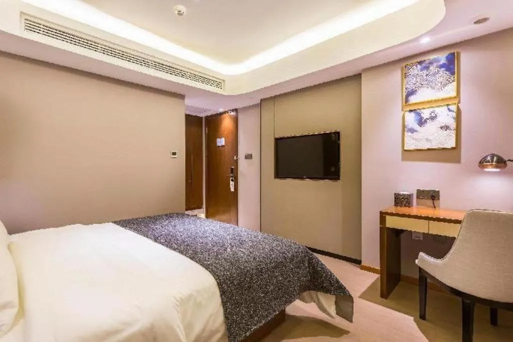 Bed in Yitel Collection Beijing Capital Airport New International Exhibition