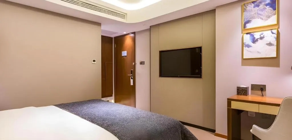 Bed in Yitel Collection Beijing Capital Airport New International Exhibition