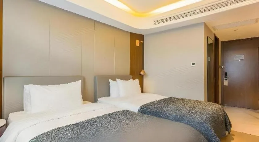 Bed in Yitel Collection Beijing Capital Airport New International Exhibition