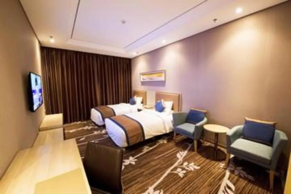 Bed in Yitel Collection Beijing Capital Airport New International Exhibition