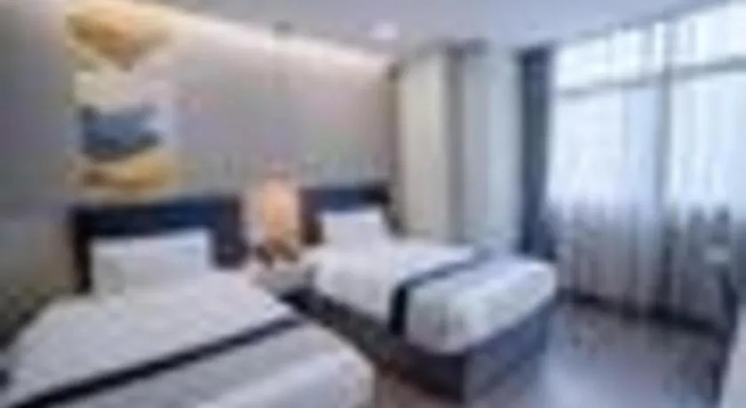 Bed in Yitel Collection Beijing Capital Airport New International Exhibition