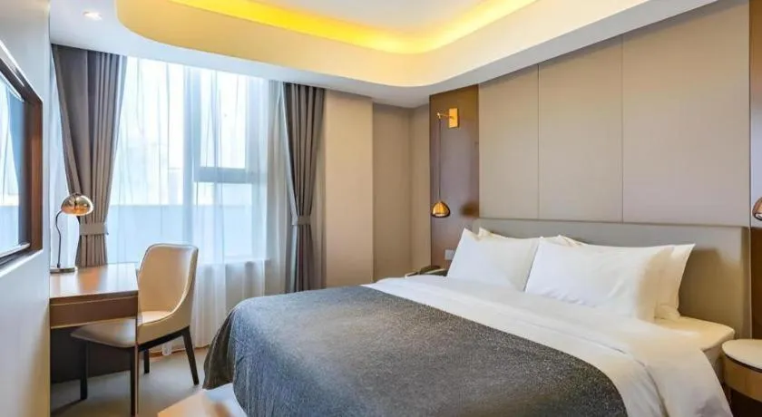 Bed in Yitel Collection Beijing Capital Airport New International Exhibition