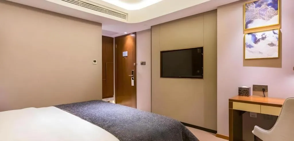 Bed in Yitel Collection Beijing Capital Airport New International Exhibition