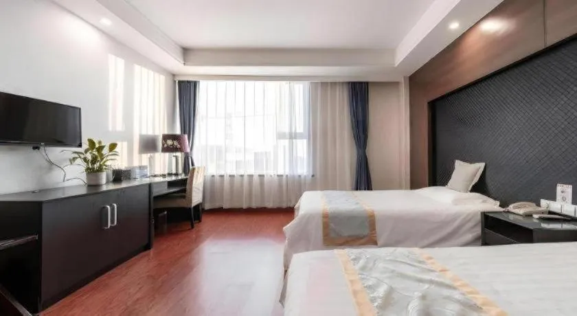 Bed in Yitel Collection Beijing Capital Airport New International Exhibition