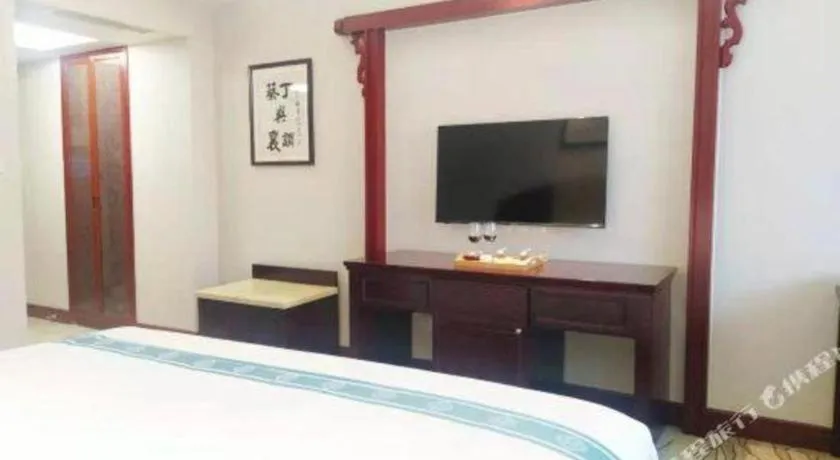 Bed in Chengdu Handu International Hotel