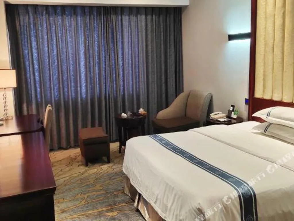 Bed in Chengdu Handu International Hotel