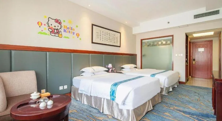 Bed in Chengdu Handu International Hotel