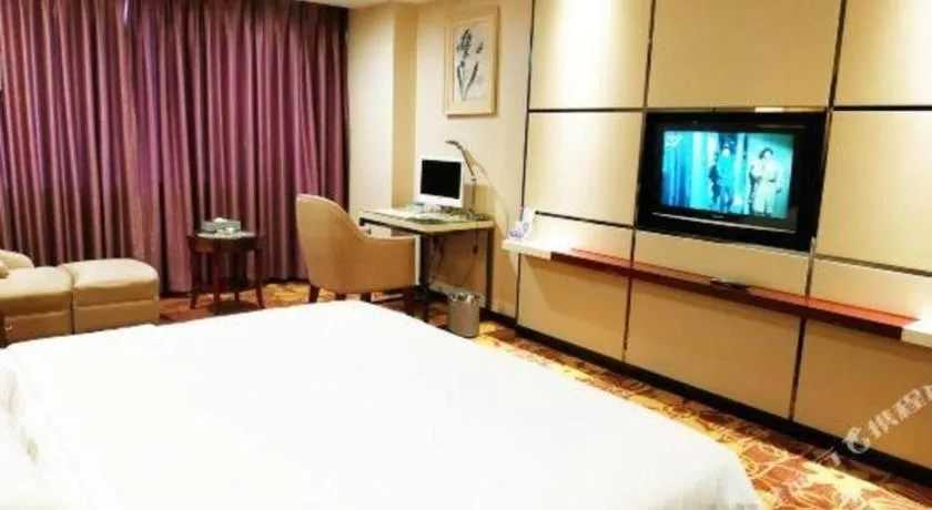 Bed in Chengdu Handu International Hotel