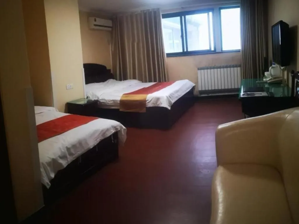 Bed in GreenTree Inn Xuzhou South Minzhu Road