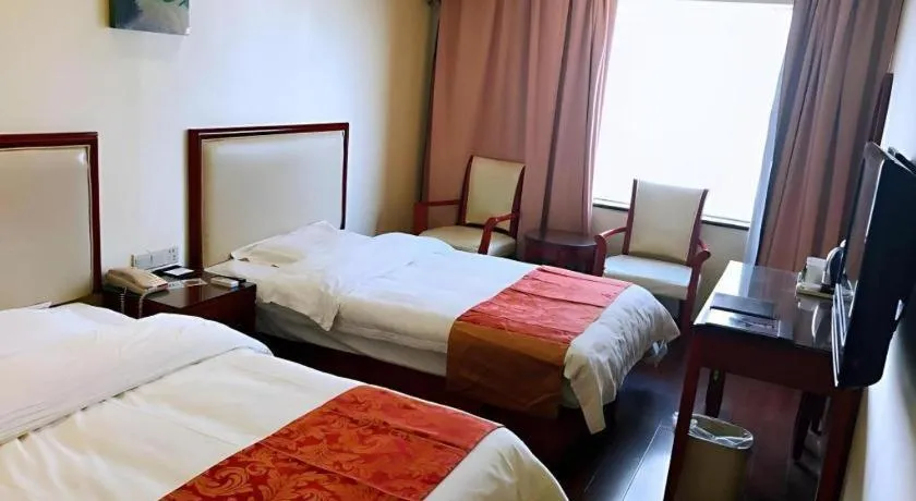 Bed in GreenTree Inn Xuzhou South Minzhu Road