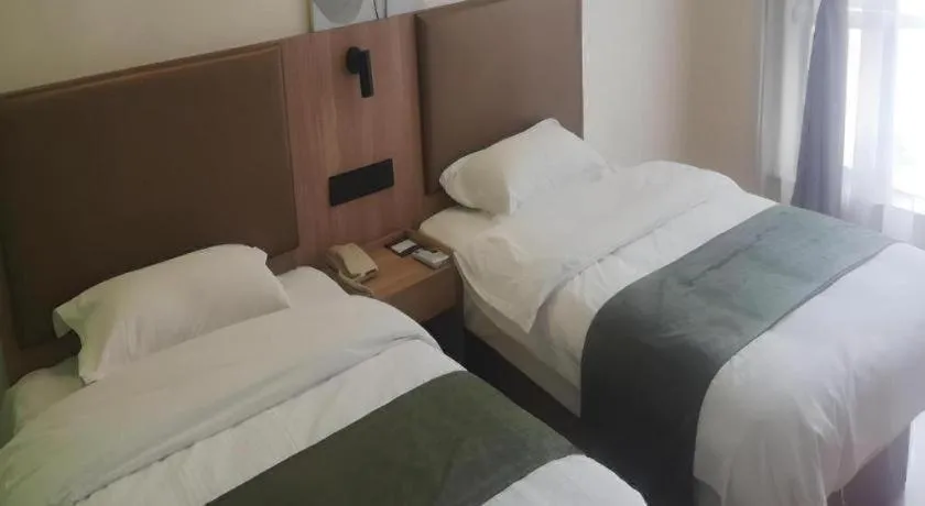 Bed in GreenTree Inn Xuzhou South Minzhu Road
