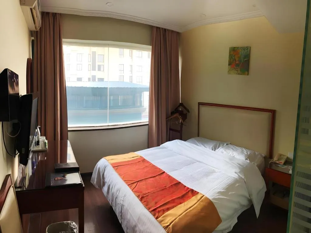 Bed in GreenTree Inn Xuzhou South Minzhu Road