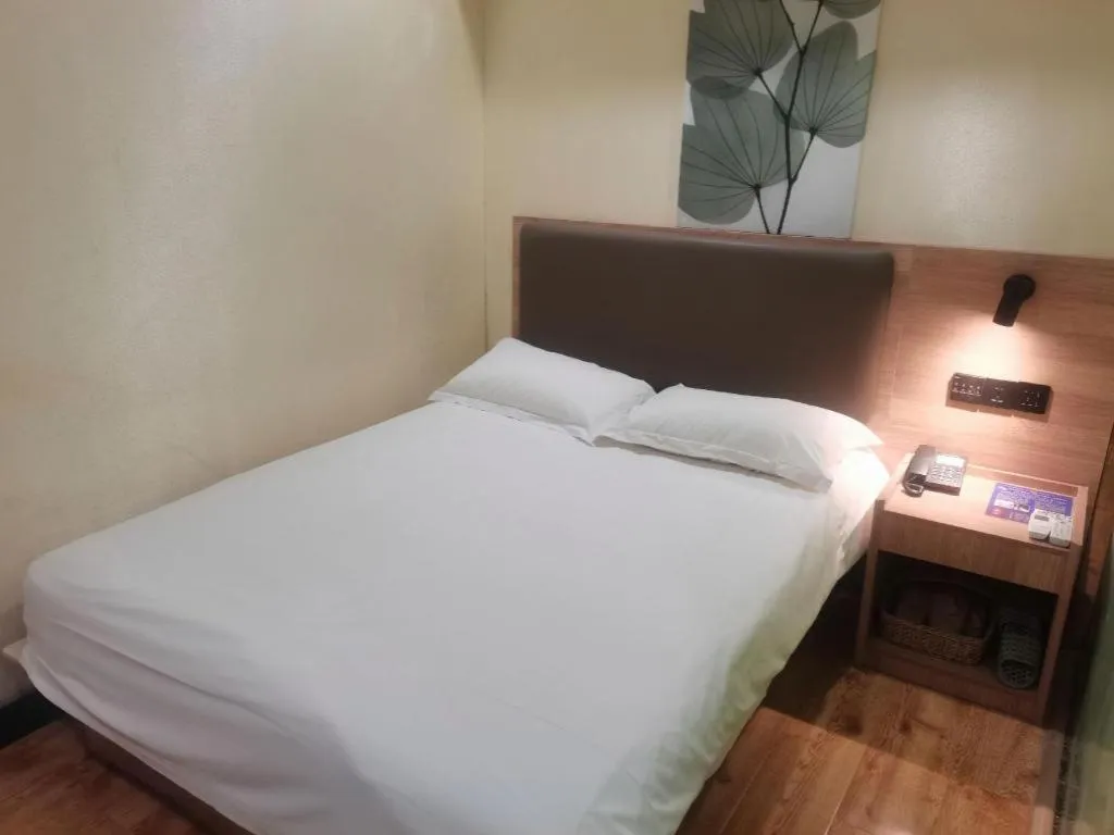Bed in GreenTree Inn Xuzhou South Minzhu Road