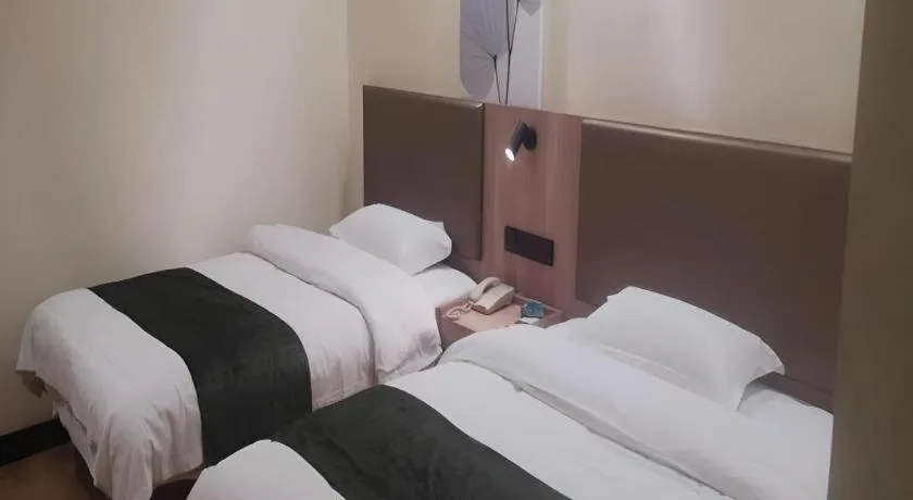 Bed in GreenTree Inn Xuzhou South Minzhu Road