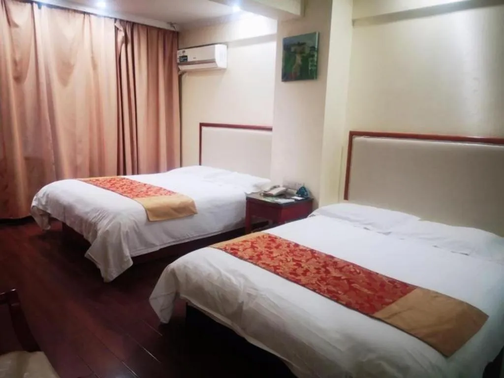 Bed in GreenTree Inn Xuzhou South Minzhu Road
