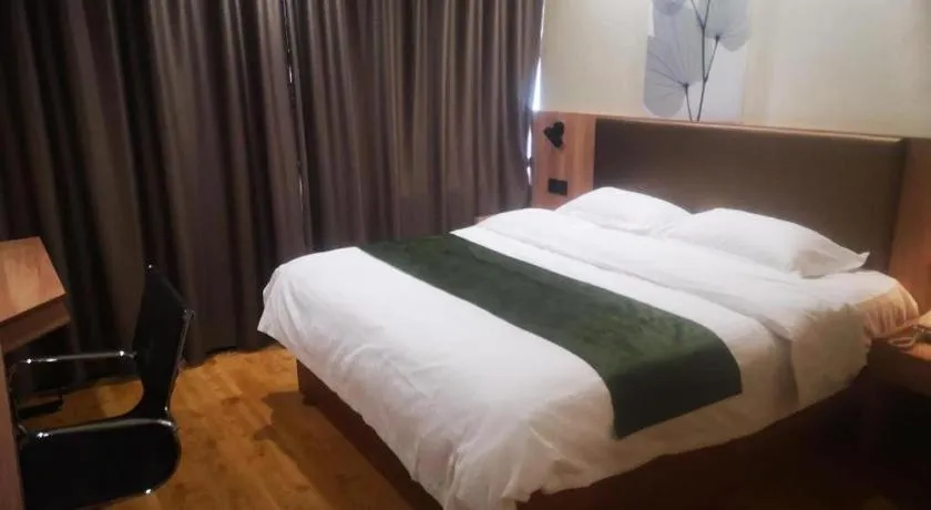 Bed in GreenTree Inn Xuzhou South Minzhu Road