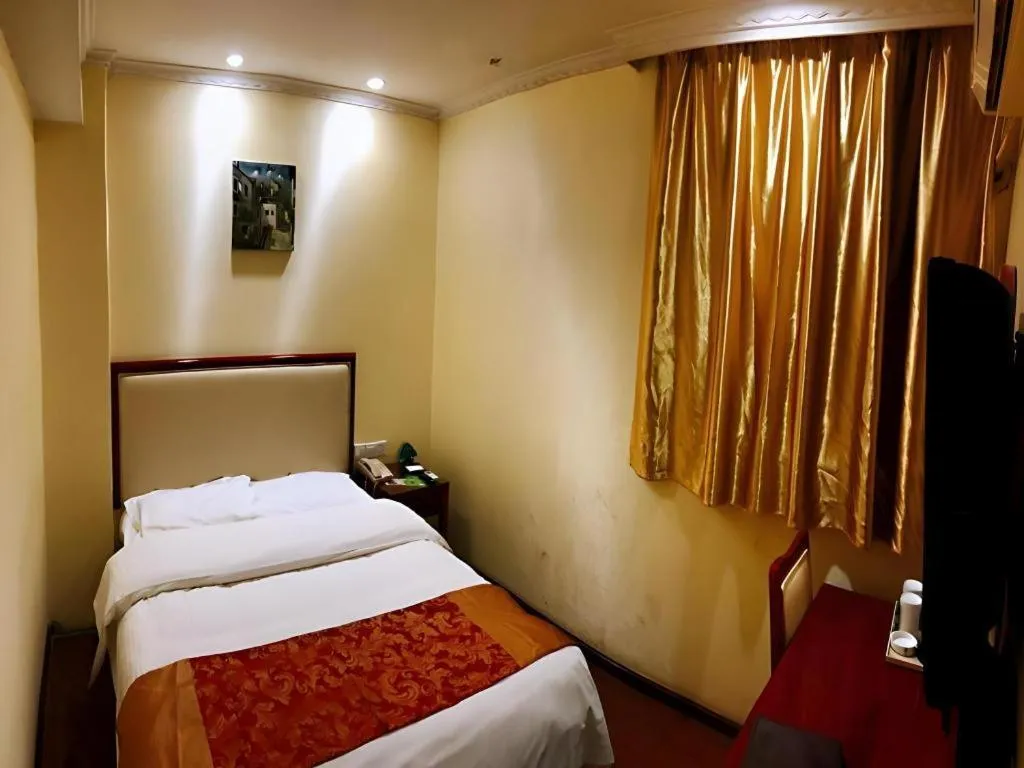Bed in GreenTree Inn Xuzhou South Minzhu Road