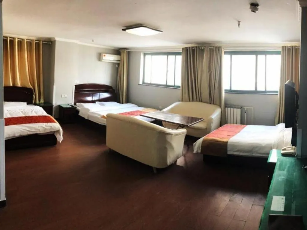 Bed in GreenTree Inn Xuzhou South Minzhu Road